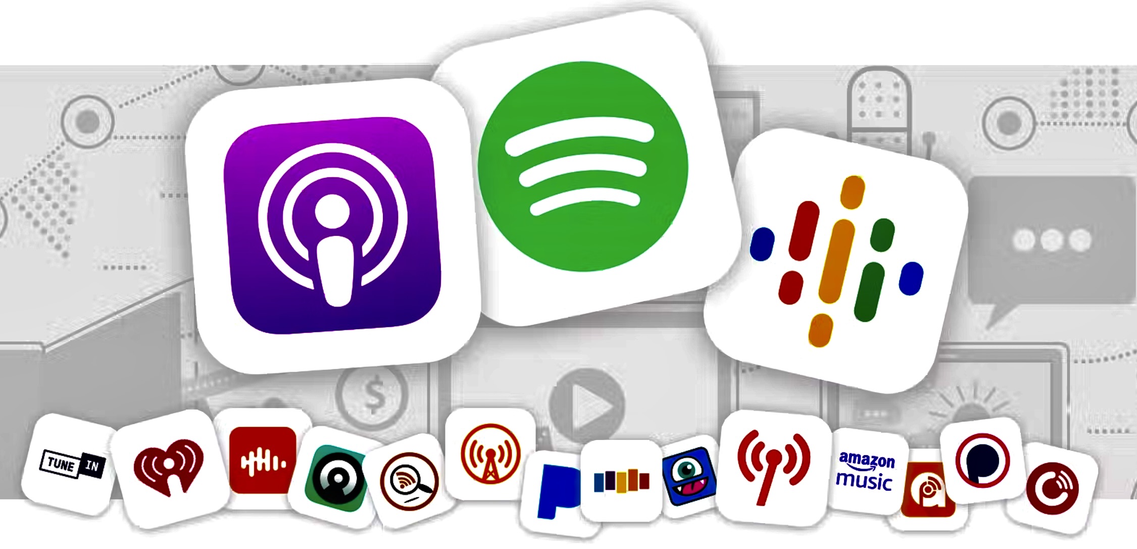 Middle school students will be featured on Spotify, iHeartRadio, Google Podcasts, and more.